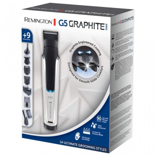 Remington G5 Series PG5000 Aparador Sem Fios com 9 Acessórios