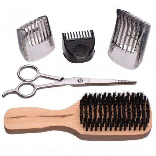 Máquina de Cortar Barba Profissional Remington MB4046 Sem Fios 90min 35mm 3 Pentes Lâminas Titânio