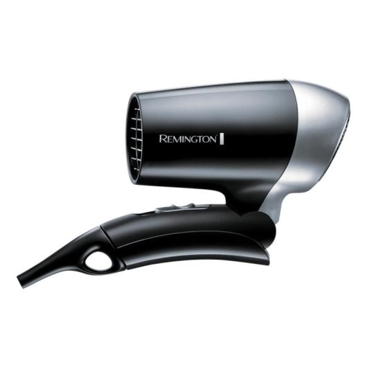 Klappbarer Reiseföhn Remington D2400 1400W 2 Temperaturstufen 2 Geschwindigkeiten Schwarz Silber