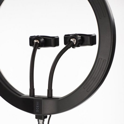 Mobile Tech Kit Studio Live Remote Aro de Luz 12" com Tripé Chão 1.6m para Smartphone + Comando