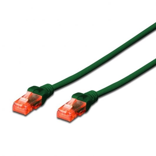 Ewent Cable de Red RJ45 Cat.6 U/UTP 5m Verde