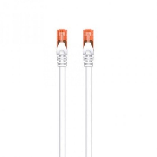 Ewent Cable de Red RJ45 Cat 6 U/UTP 1m Blanco
