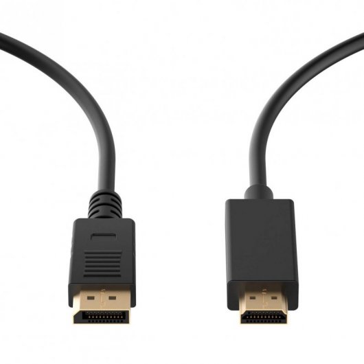 Ewent Cable Adaptador Displayport V1.2 a HDMI Macho/Macho 1.8m Negro
