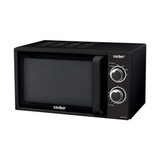 Sauber Serie 3-20B Microondas 20L 700W Negro