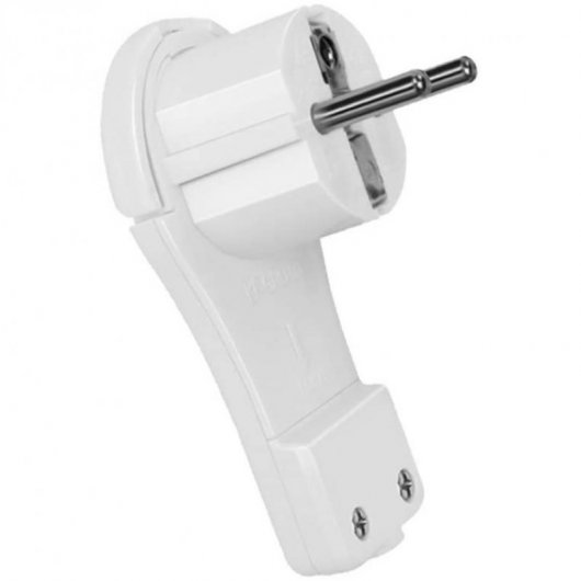 Extrastar Enchufe Clavija CJ144 Bipolar Extraplano Blanco