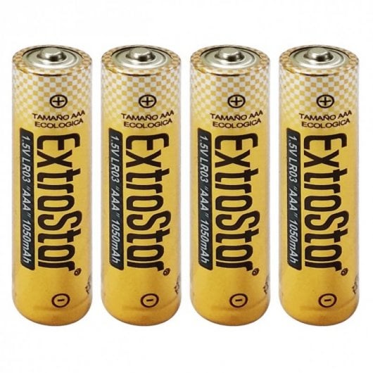 Extrastar Pack 4 Pilas Alcalinas AA LR06