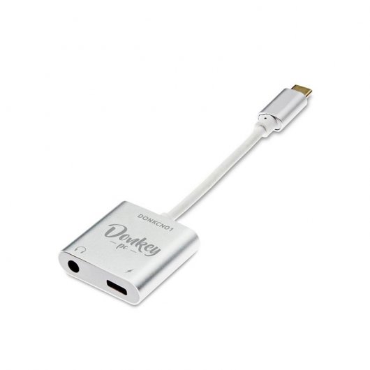 Donkey Pc DONKCN01 Adaptador USB-C a Jack 3.5mm