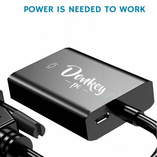 Donkey Pc DONKCN07 Adaptador VGA para HDMI