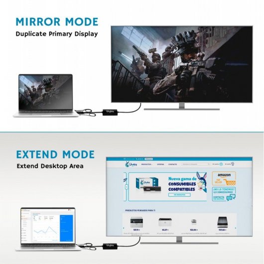 Donkey Pc DONKCN07 Adaptador VGA para HDMI