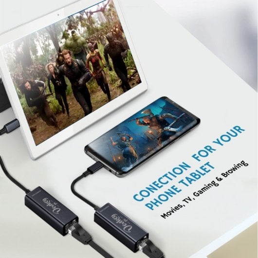 Donkey Pc DONKTC1000 Adaptador de Rede USB-C