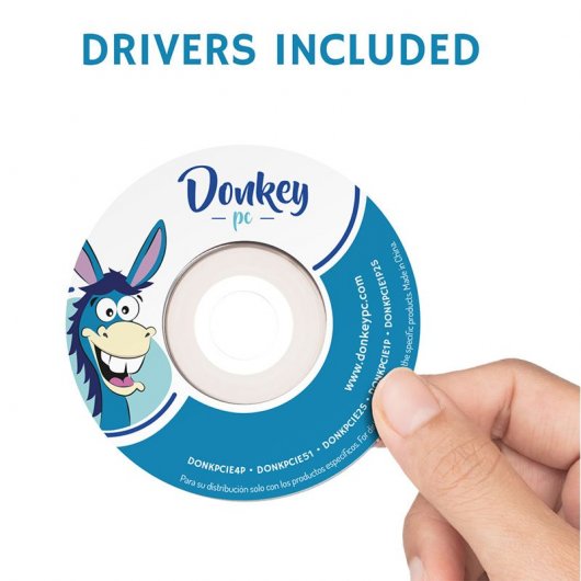 Donkey Pc DONKPCIE2P3 Tarjeta PCIe 2 Puertos USB 3.0