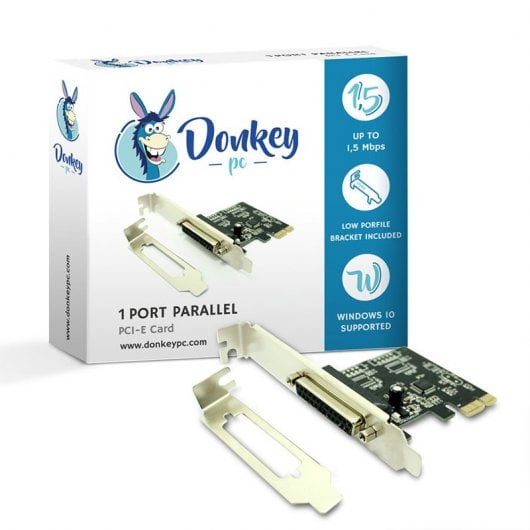 Donkey Pc Tarjeta PCIe Puerto Paralelo