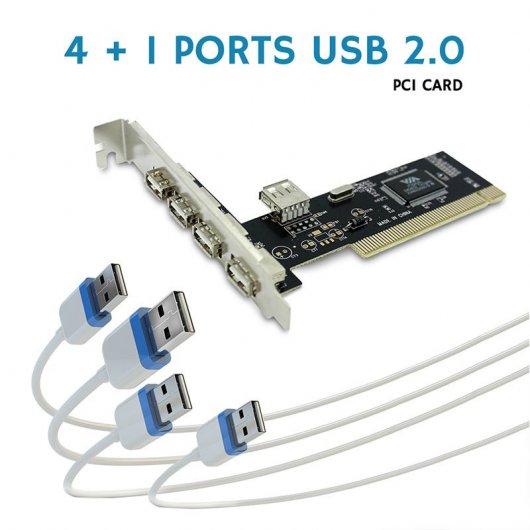 Donkey Pc DONKPCI4P Scheda PCI 4 Porte USB