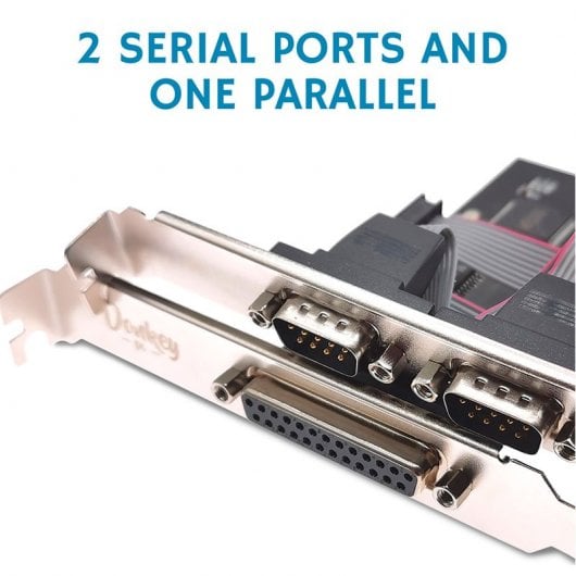 Donkey Pc DONKPCI1P2S Carte PCI 1 port parallèle + 2 ports RS232 ...