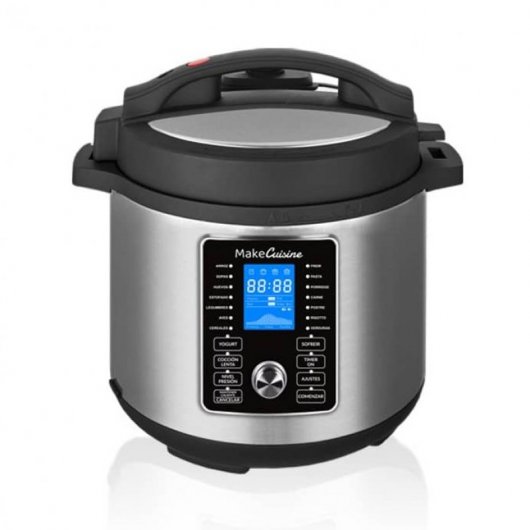 MakeCuisine Topchef Olla Eléctrica a Presión 2 en 1 Negra