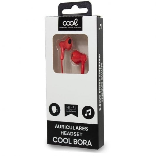 Cuffie Cool Bora rosse