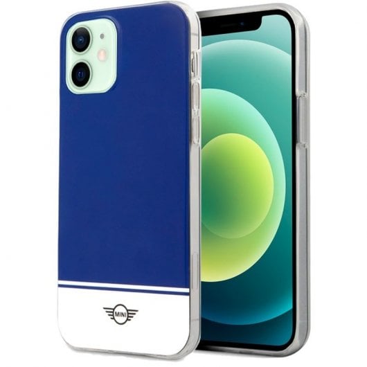Coole blaue Mini Cooper Lizenzierte Hülle für iPhone 12/12 Pro