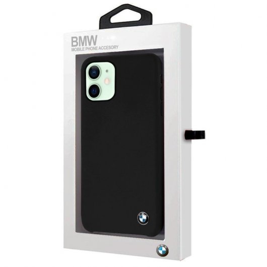 Cool Funda Licencia BMW Negro para iPhone 12/12 Pro