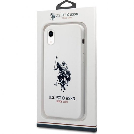 Cool Funda Licencia Polo Ralph Lauren Blanco para iPhone XR