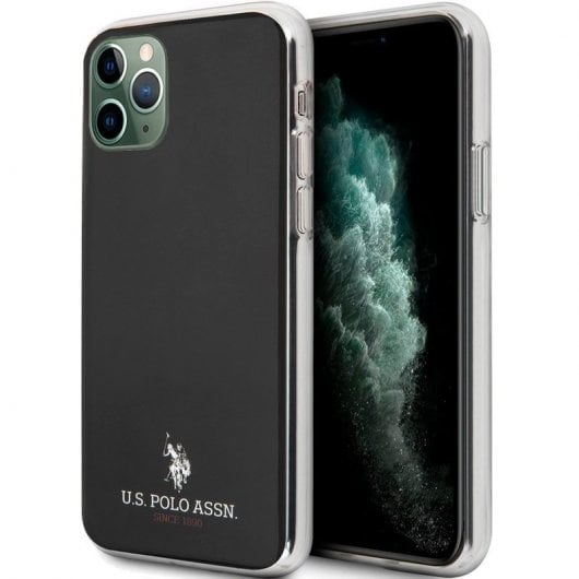 Étui cool avec licence Polo Ralph Lauren noir pour iPhone 11 Pro Max