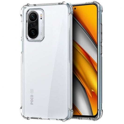 Cool Funda AntiShock Transparente para Xiaomi Mi 11i/Pocophone F3
