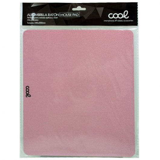 Tapis de souris rose froid