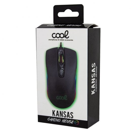 Fantastico mouse da gioco USB Kansas nero