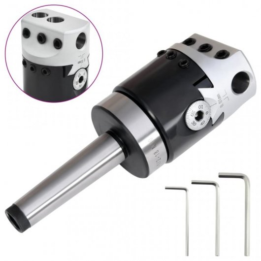 VidaXL MT2 Cabezal Perforador 50 mm