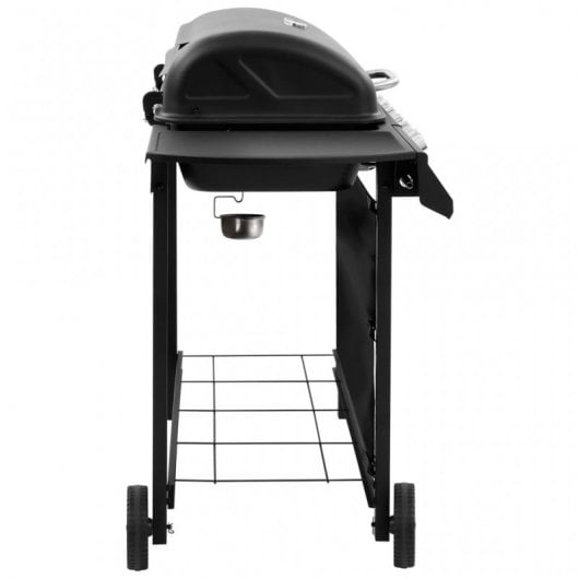 VidaXL Barbacoa de Gas 6 Fogones Negro