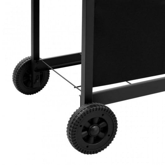 VidaXL Barbacoa de Gas 6 Fogones Negro