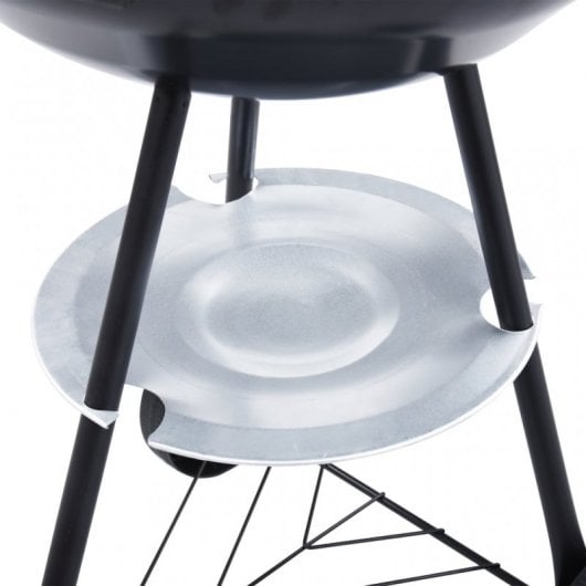 VidaXL Barbecue à charbon portable XXL Rouge