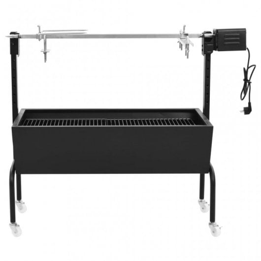 VidaXL Barbacoa Eléctrica 15W Negra