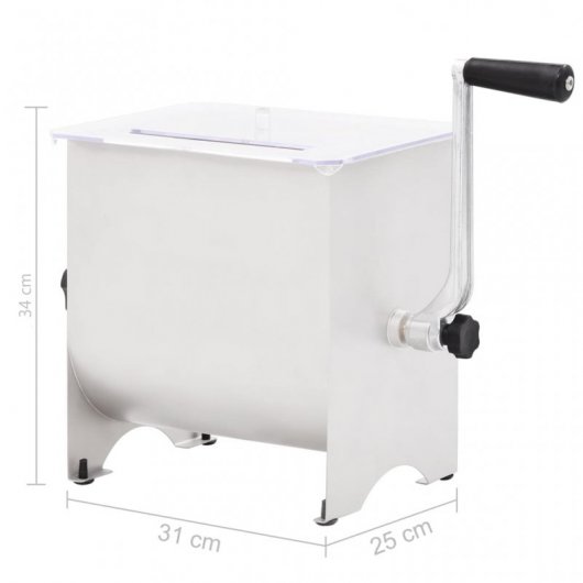 VidaXL Picadora de Carne Manual 9Kg