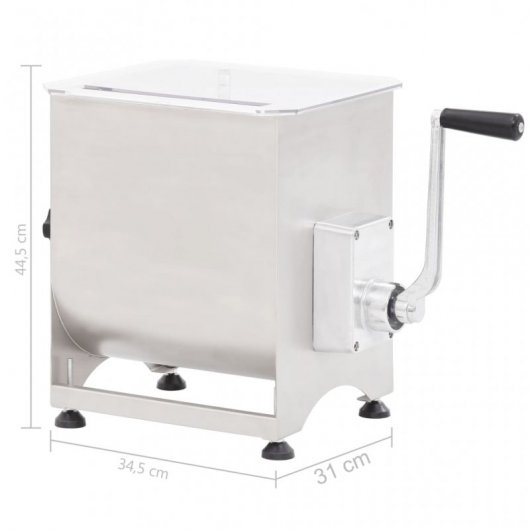VidaXL Picadora de Carne Manual 20Kg