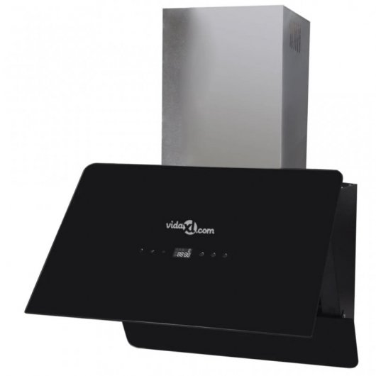 VidaXL Campana Decorativa 60cm D Cristal Negro