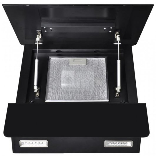 VidaXL Campana Decorativa 60cm D Cristal Negro