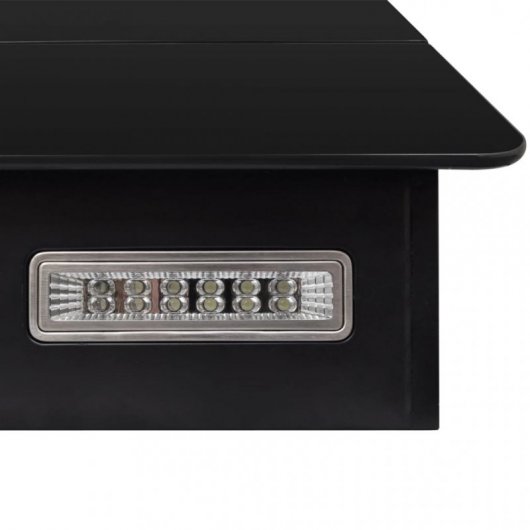 VidaXL Campana Decorativa 60cm D Cristal Negro
