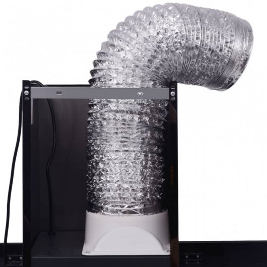 VidaXL Campana Decorativa 90cm D Negro