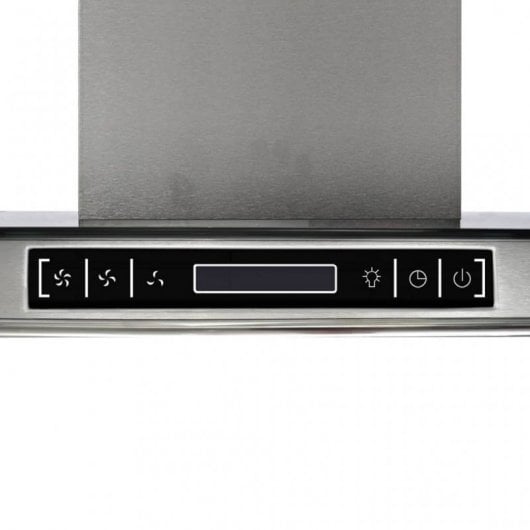 VidaXL Campana Decorativa de Isla 90cm D Cristal