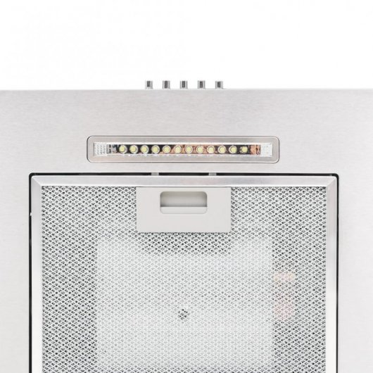 VidaXL Campana Decorativa 60cm D Acero Inoxidable/Cristal