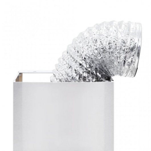 VidaXL Campana Decorativa 60cm D Acero Inoxidable/Cristal
