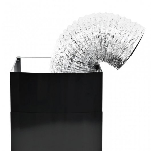 VidaXL Campana Decorativa 60cm D Negro