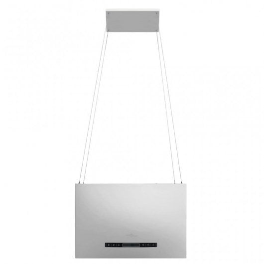 VidaXL Campana Decorativa de Isla 55cm D Acero Inoxidable