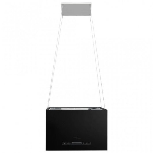 VidaXL Campana Decorativa de Isla 55cm Negro