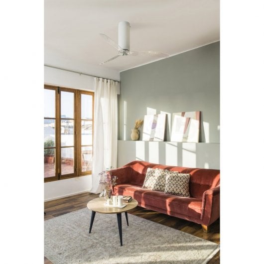 Faro Tube Ventilator Deckenventilator mit Fernbedienung 32W Mattweiß