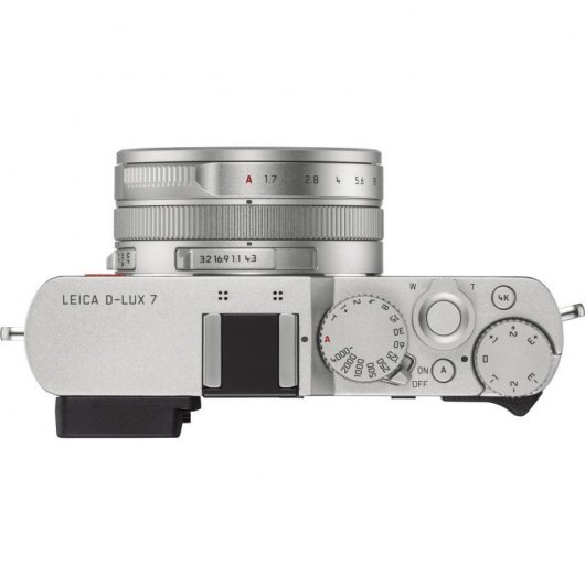 Leica D-Lux 7 17MP WiFi/Bluetooth Plata + Leica D-Lux Tapa Automática Plateada para Objetivo