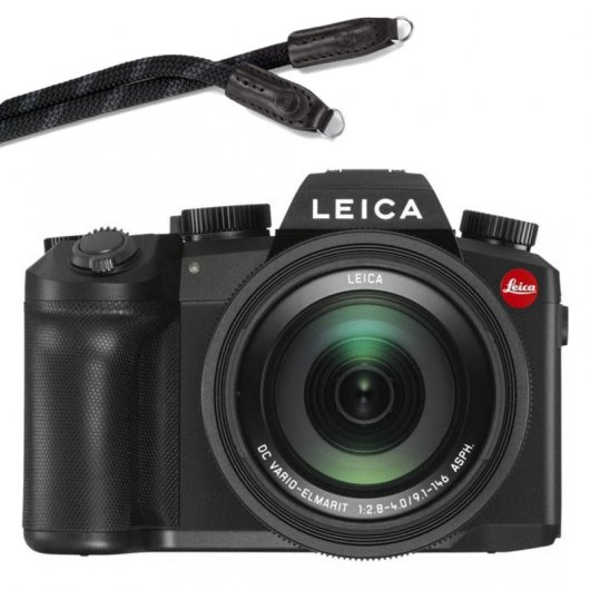 Leica V-Lux 5 20MP WiFi/Bluetooth Negra + Leica Cooph Correa de Cuerda Negra 100cm