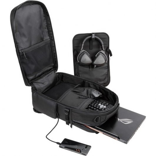 Asus Rog Ranger BP3703 Mochila Gaming Negra para Portátil hasta 17"