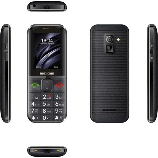 Maxcom Comfort MM735 Telefon für Senioren + SOS-Armband