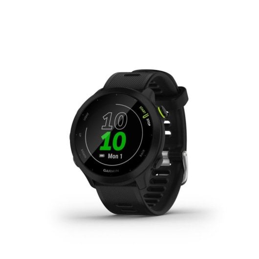 Garmin Forerunner 55 Bluetooth GPS 42mm Ecrã Digital Preto Resistência à Água 5ATM Pulsómetro
